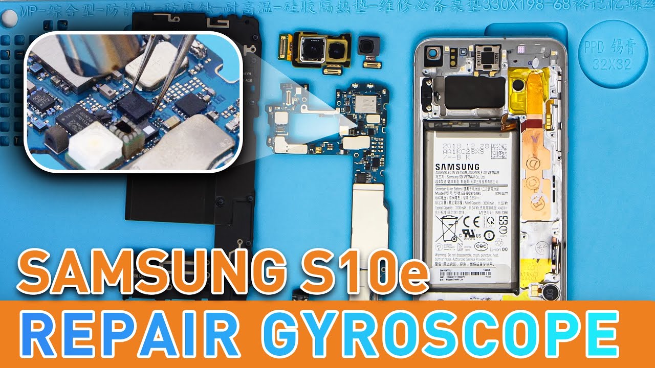 Samsung Galaxy S10e Gyroscope Not Working - Motherboard Repair