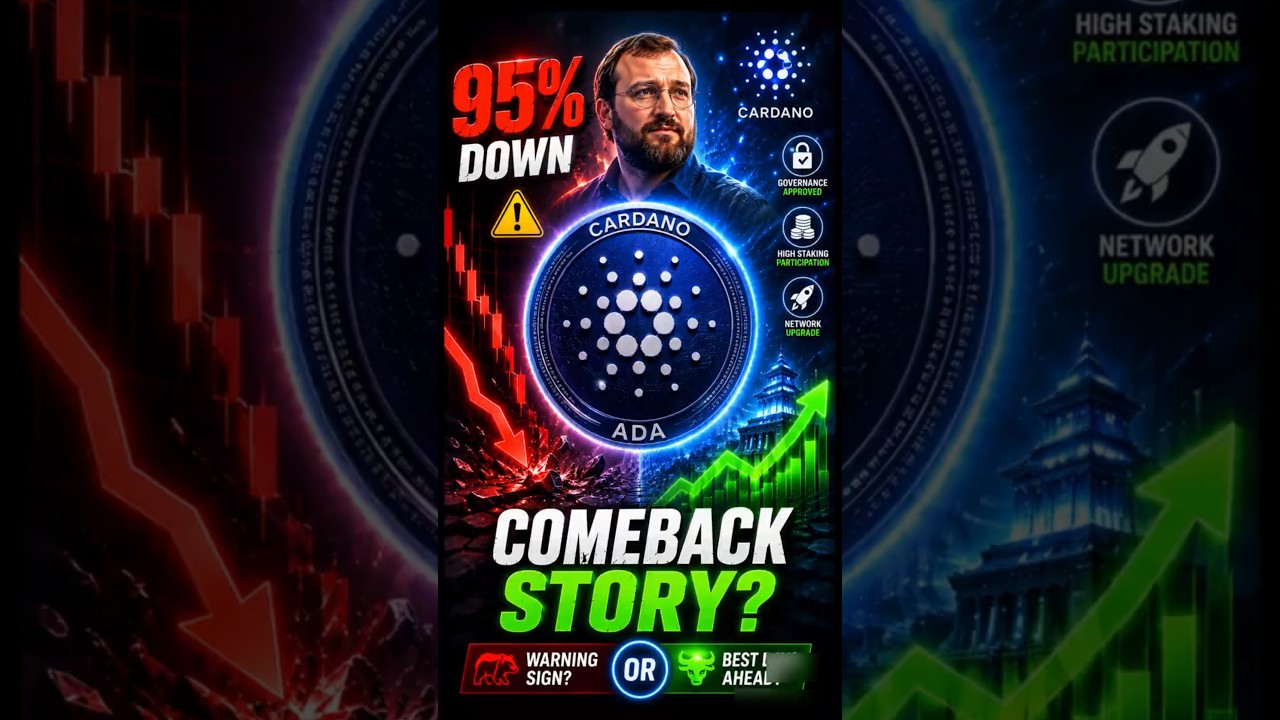 ADA Price Crashed 95%... But Is Cardano Still Alive?