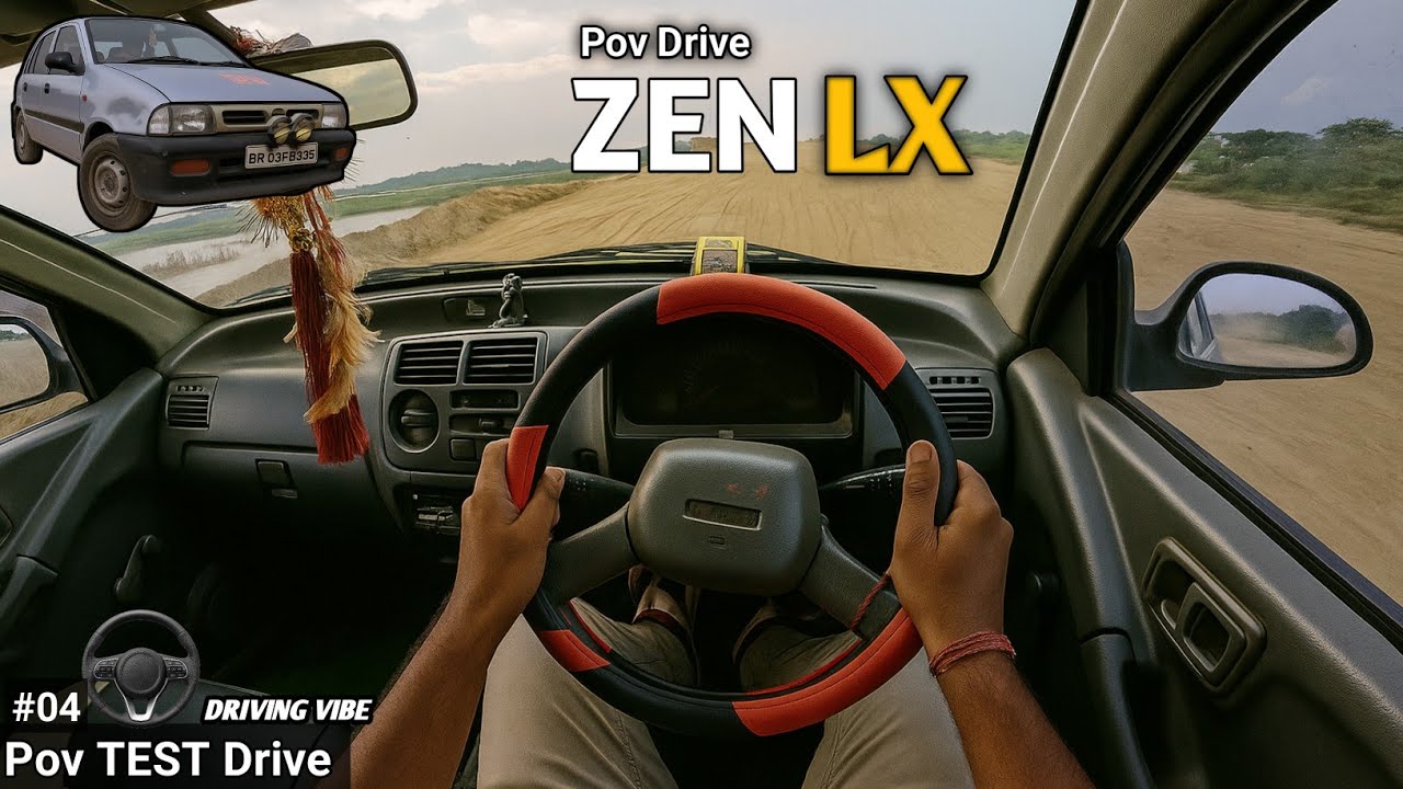 2001 ZEN | MARUTI SUZUKI ZEN LX | 1L 68 BHP POV Drive #04 | ZEN | 4K | REV AUTO | #Marutisuzuki #Zen
