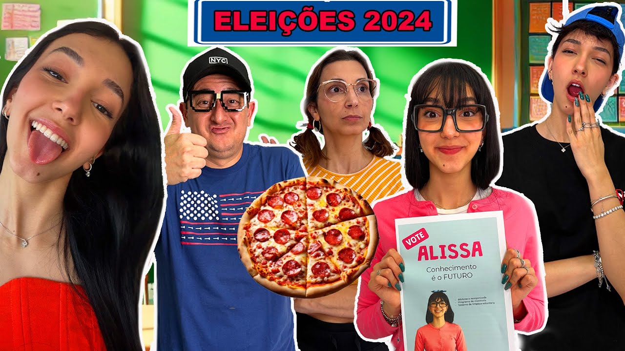 TIPOS DE ALUNOS NA ESCOLA !! elei&ccedil;&otilde;es 2024 | Luluca