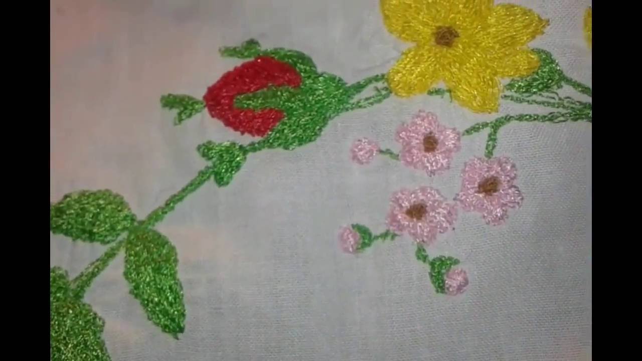 Curso de Bordado a m&aacute;quina vintage Cap. 2