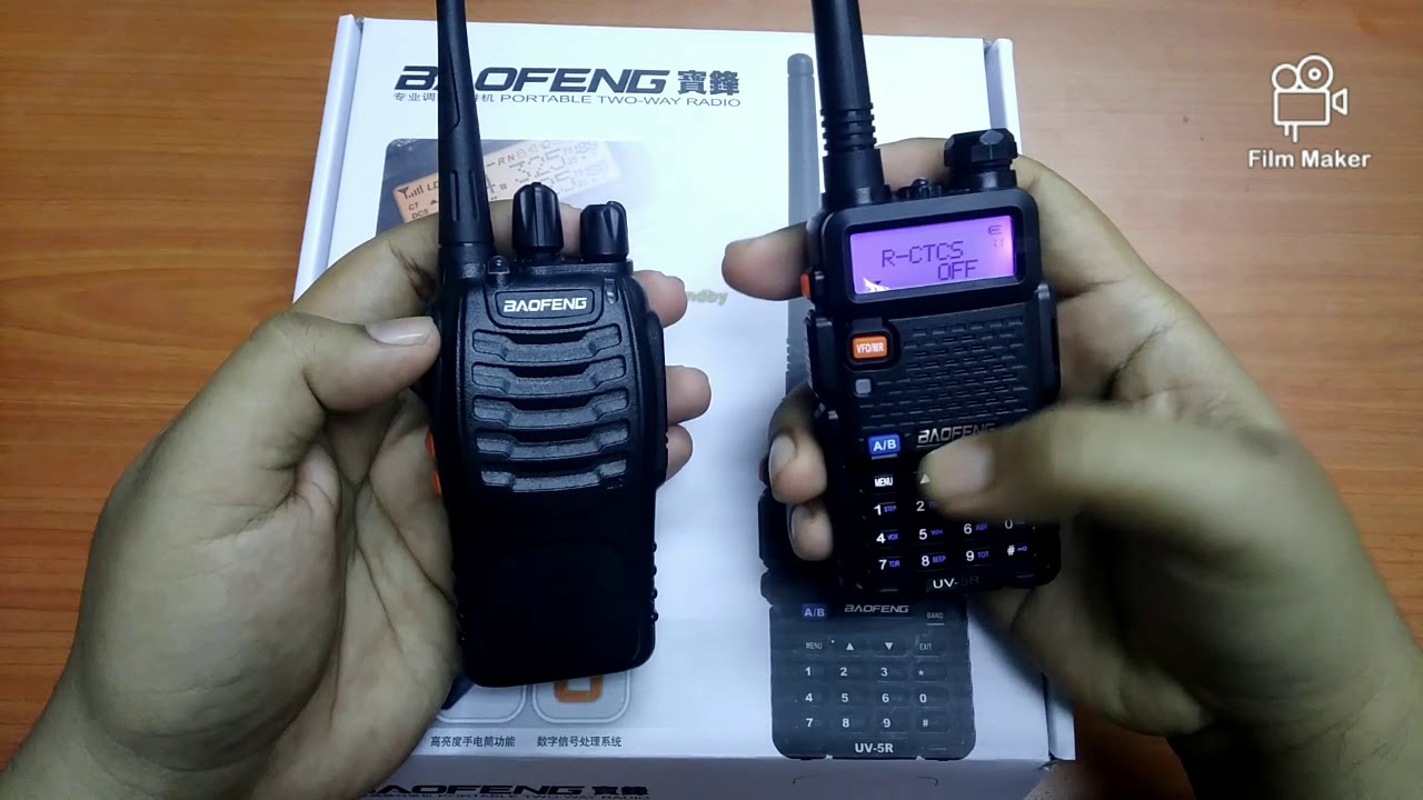 Setting Walkie Talkie UV5R