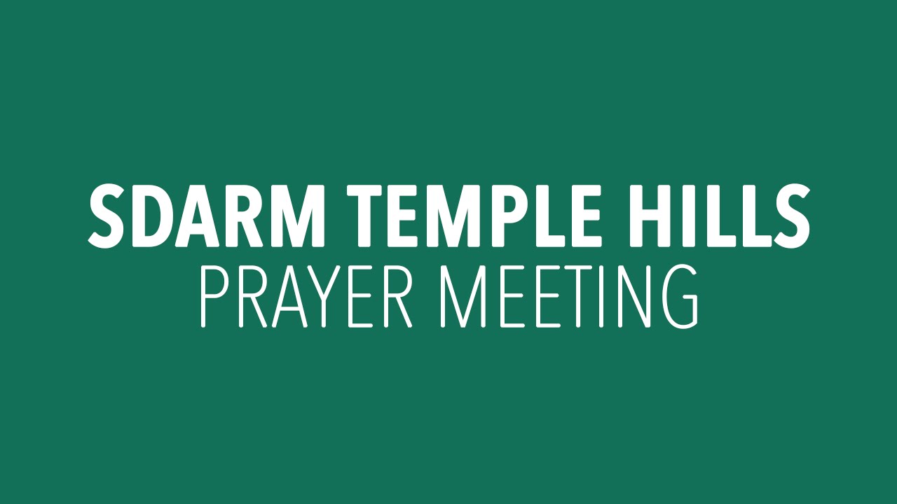 SDARM Temple Hills Live Stream
