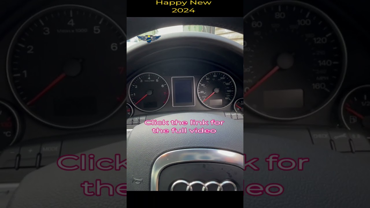 How to reset the service reminder on an Audi A4 B7