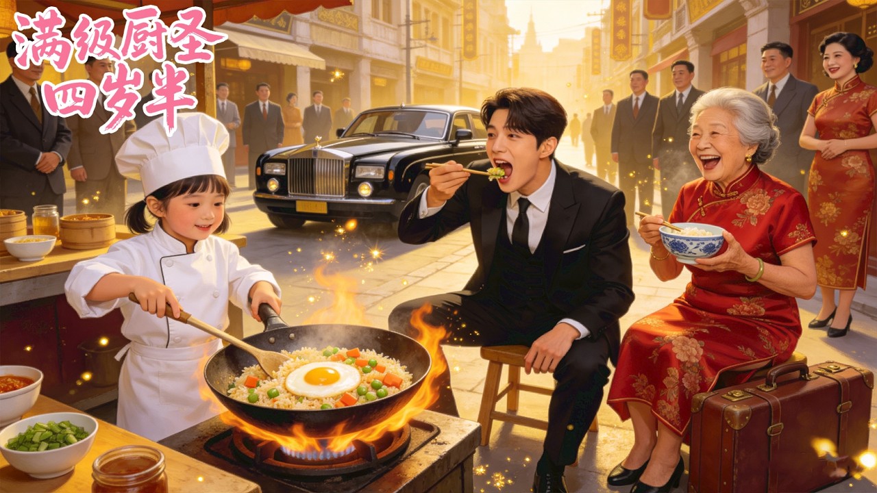 A 6-year-old girl made egg fried rice and was named China’s top chef; masters rushed to learn！