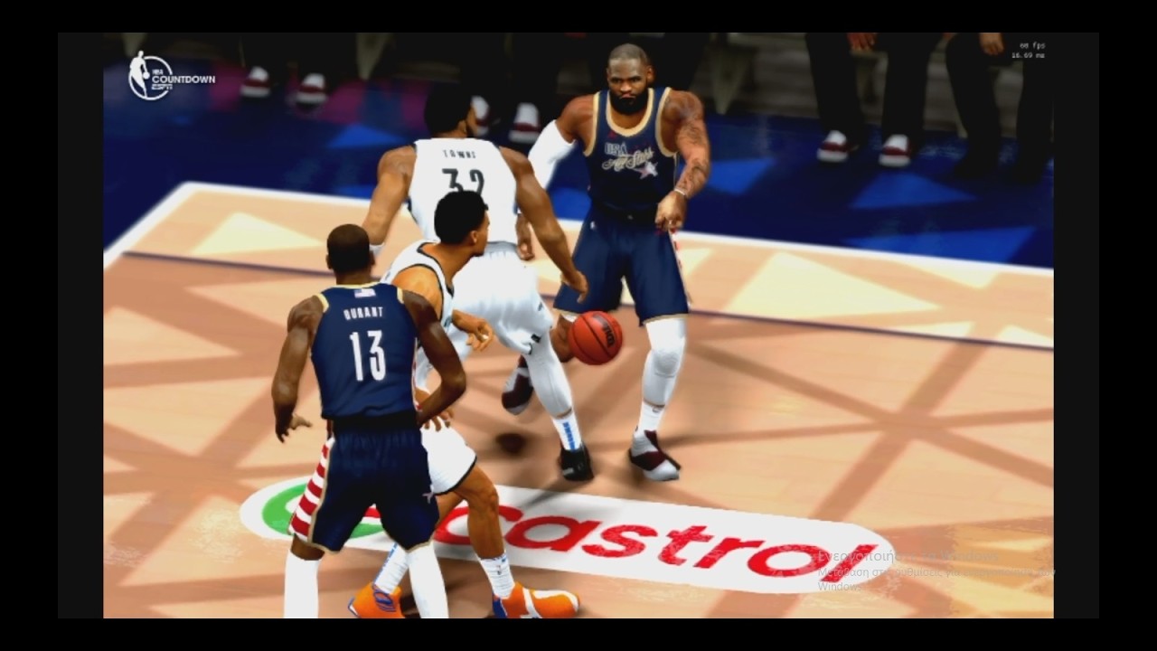 NBA2K14 PC  Replay:  NBA All Star game 2026. Team World vs Team Stripes