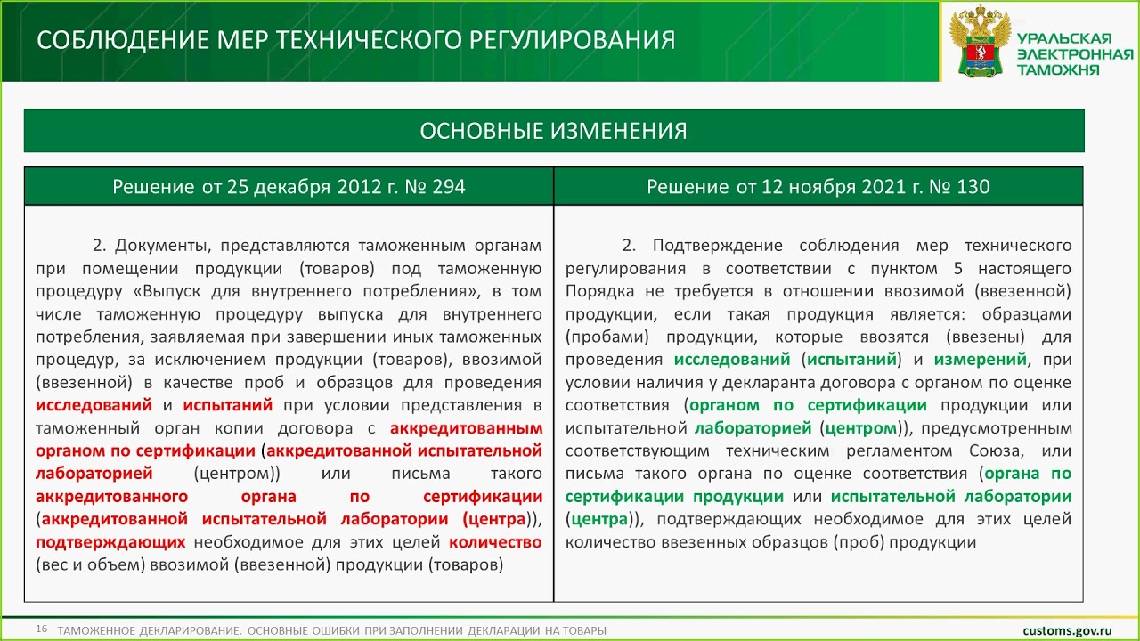 Вебинар: Таможенное декларирование. Основные ошибки при заполнении декларации на товары