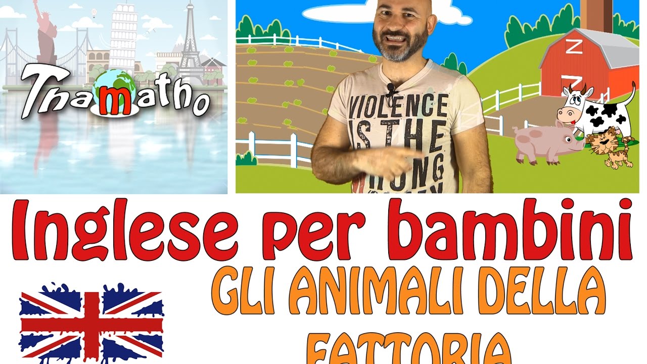 Inglese per bambini – Gli animali della fattoria