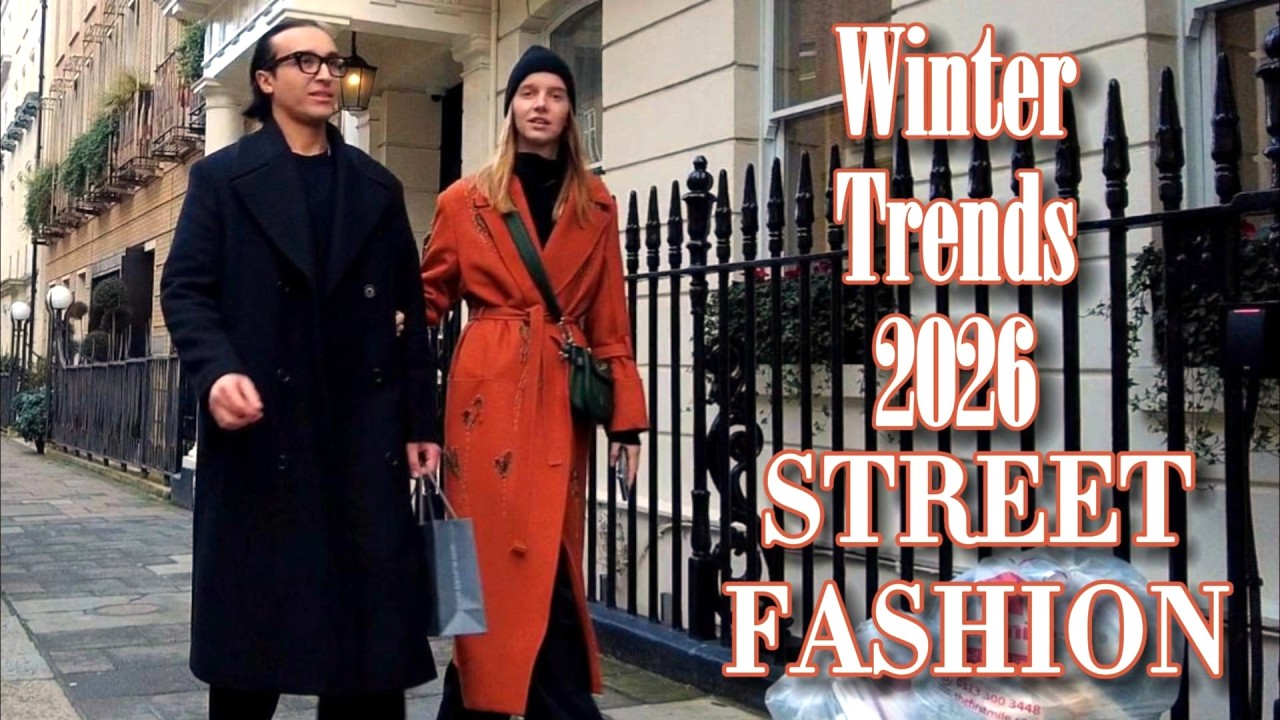 Chic Fashionable Warm Winter Looks | London Street Style