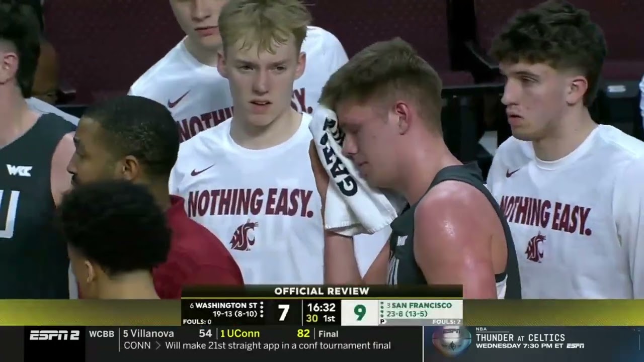 Washington State vs San Francisco | 2025.3.9 | NCAAB Game