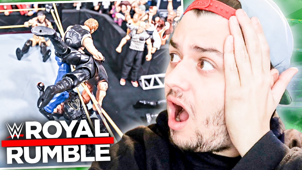 Этот матч с фигурками из WWE Royal Rumble — лучший в истории