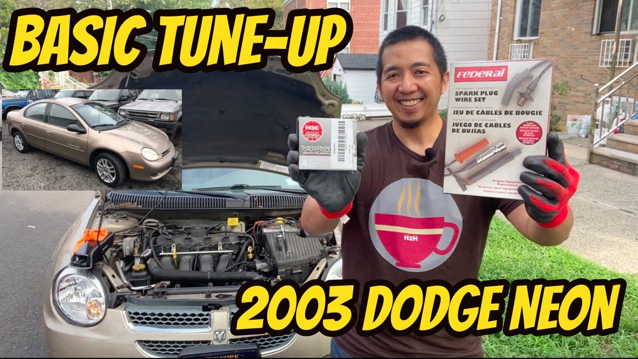 2003 Dodge Neon Spark plug and Spark plug wires Replacement
