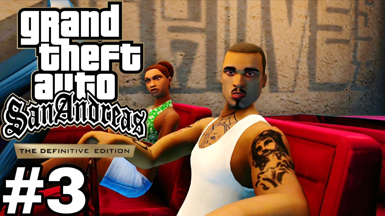 GTA SAN ANDREAS (DEFINITIVE EDITION) - #3: CONHECENDO O CUNHADO!