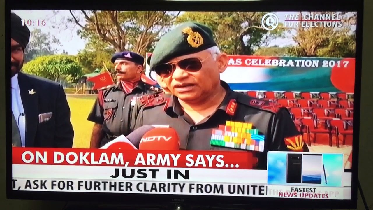Lt. Gen. Abhay Krishna on NDTV
