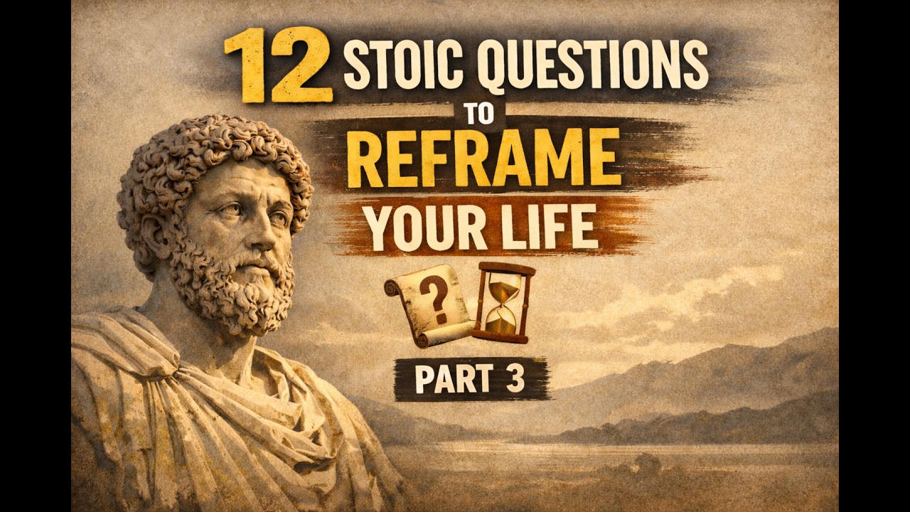 12 Stoic Questions to Reframe Your Life — Part 3 Final #stoicism #stoicdiscipline #philosophy #stoic