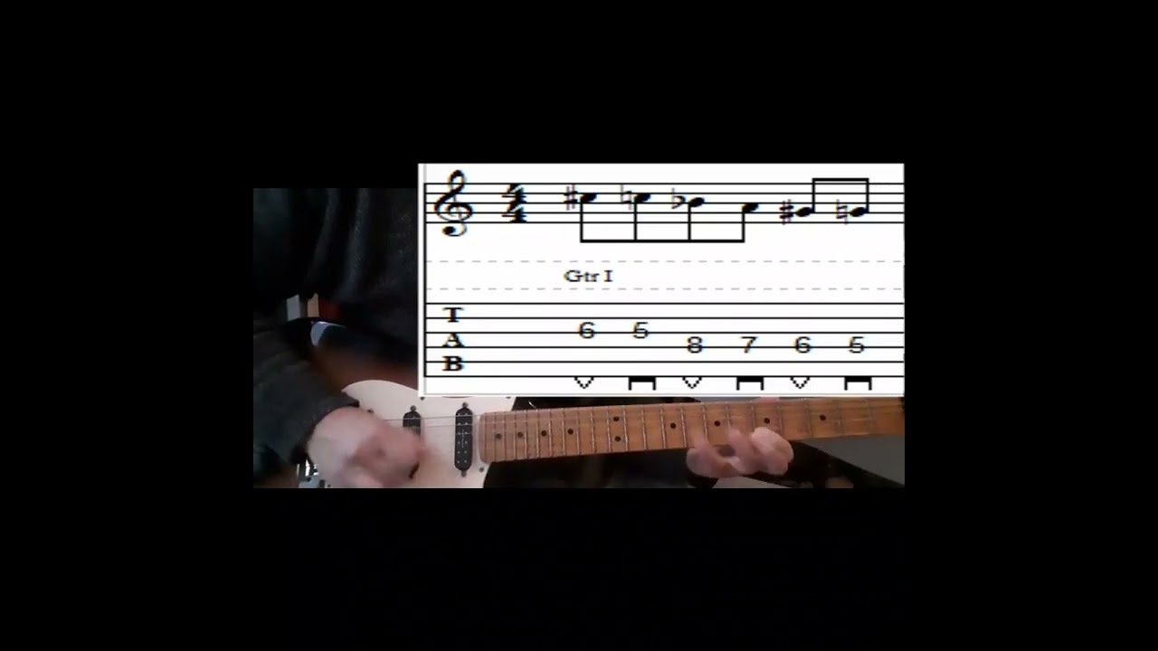 Steve Morse Chromatic Sextuplets Lick (with tabs) - DP's Guitar Encyclopedia 