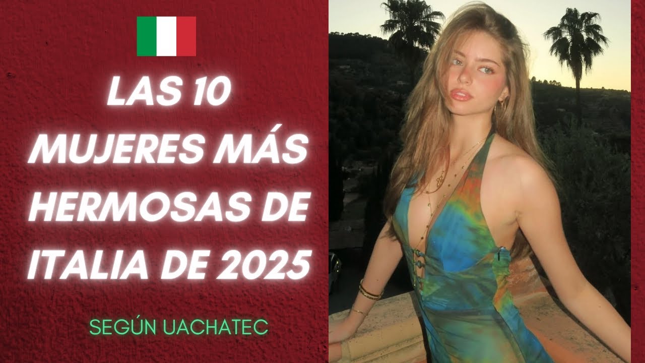 🇮🇹✨ 10 самых красивых женщин Италии 2025 года 💋 | Красота, элегантность и итальянский шарм