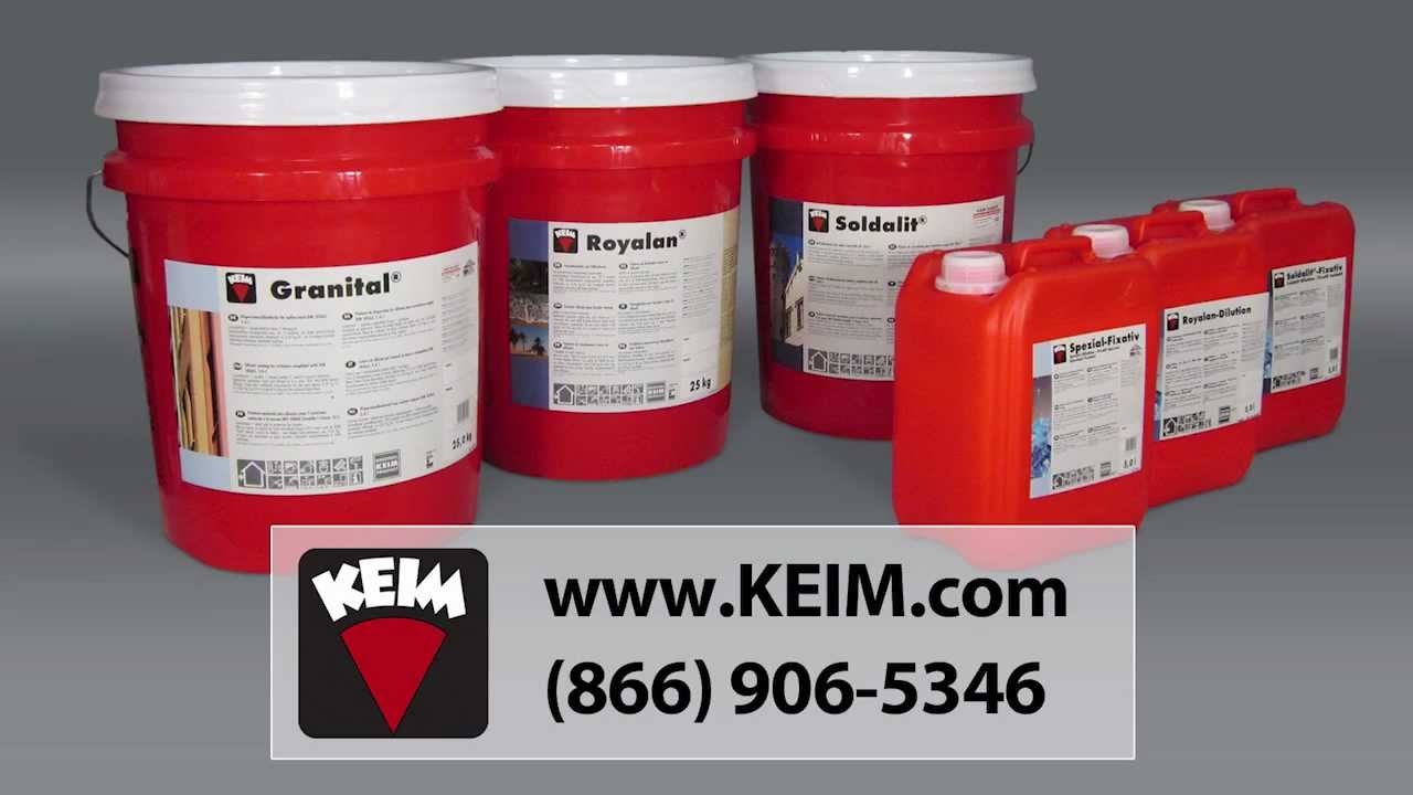 KEIM Silicate Mineral Paint what it is and how it works