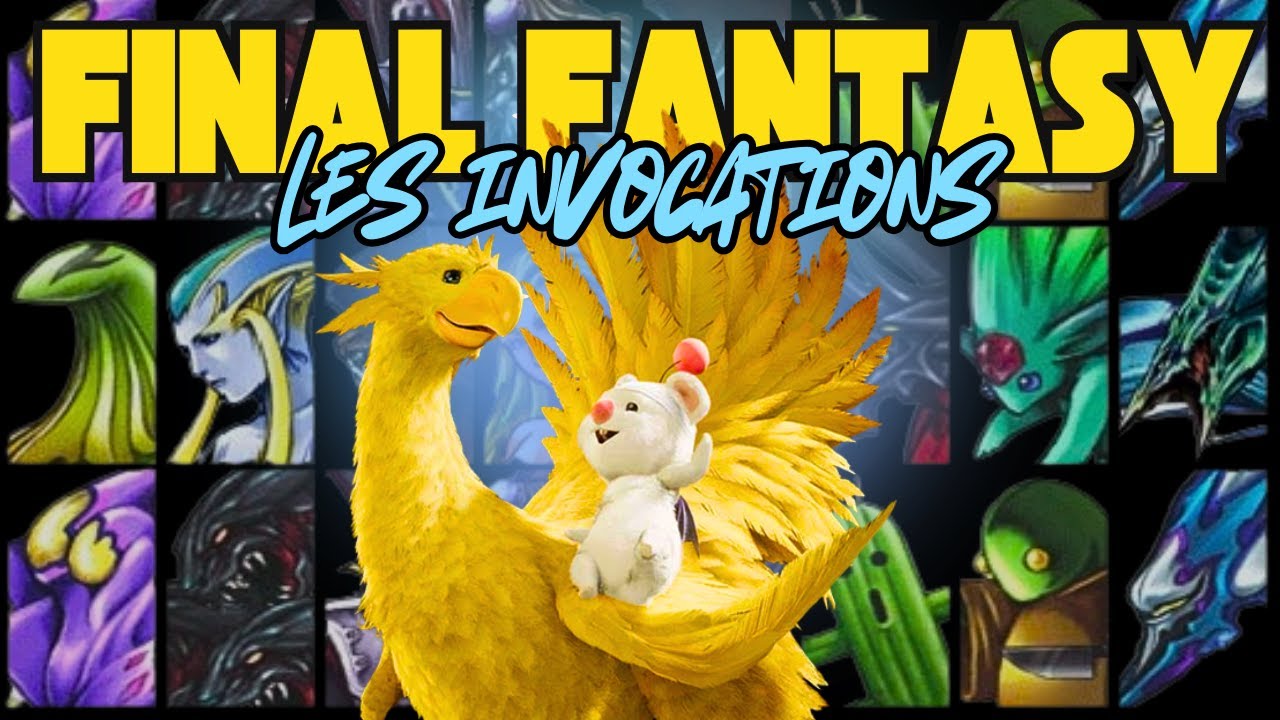 FINAL FANTASY, Quels rôles jouent les INVOCATIONS ?