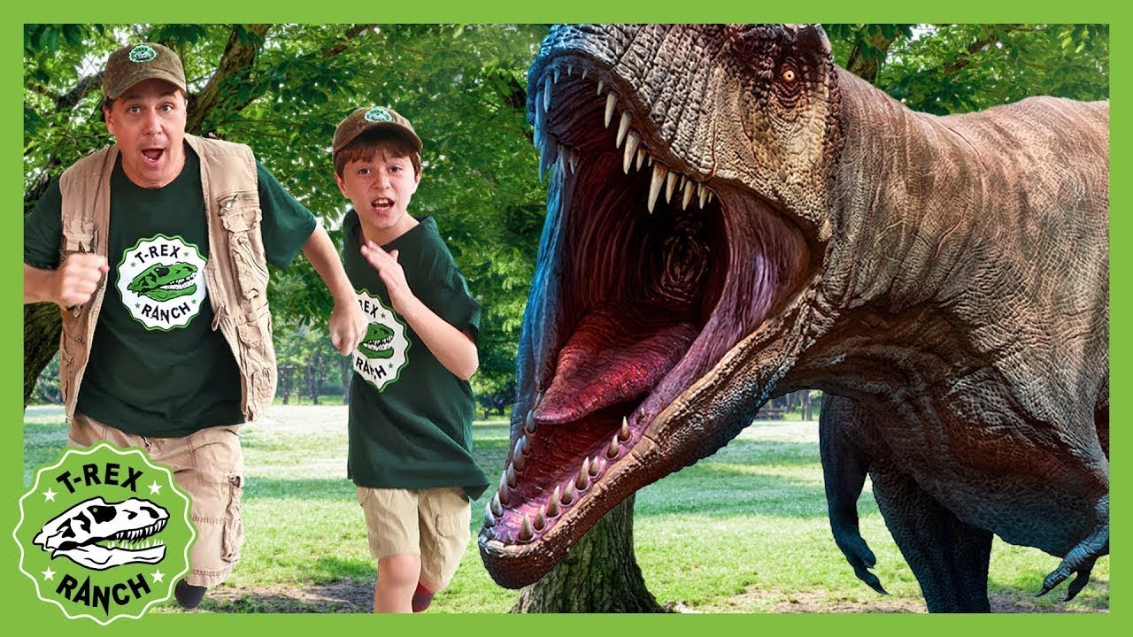 Dinosaur Escape Room! | T-Rex Ranch Adventures | Kids Songs | Moonbug Kids