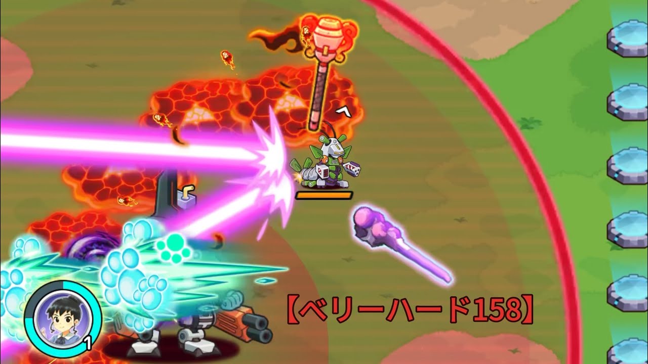 ベリーハード158攻略｜解説なしクリアプレイ【メダロットサバイバー】