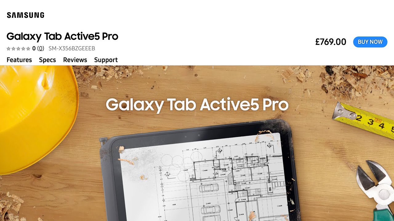 Galaxy Tab Active5 Pro Green 256 GB | Samsung UK · Samsung.com · 2026