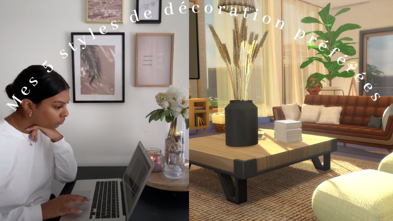 Ma maison de rêve dans les Sims + Mes 5 styles de décoration préférées | Flora & Cos