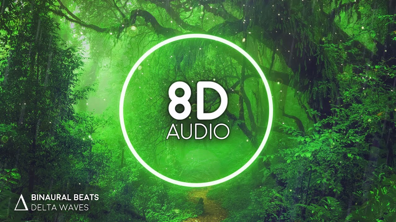 Dreaming Rain ☔ Sleep Music [8D Audio] Deep Relaxing ASMR Rain - Binaural Beats