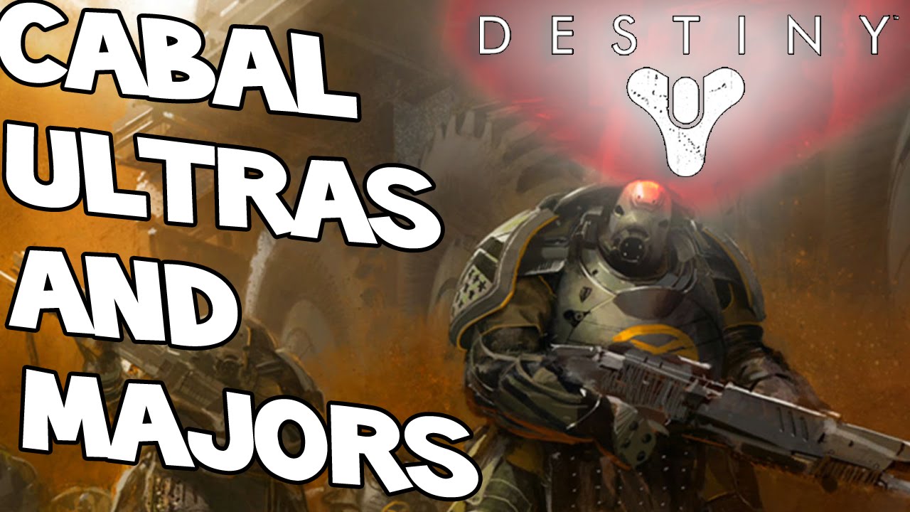 Destiny - Cabal Ultras and Majors Location - Grind / Farm Spot - Cabal Command Bounty Tips