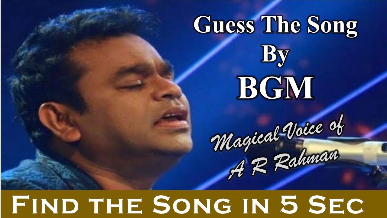 A.R.Rahman Voice - Find Song By BGM#82 | Tamil Hits | MrKannamoochi #tamilsongs #songquiz #arrahman