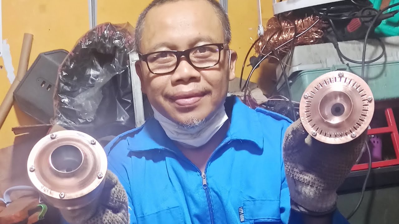 Cara buat Tungku Mesin Arumanis gulali cotton candy bahan tembaga tebal 3mm