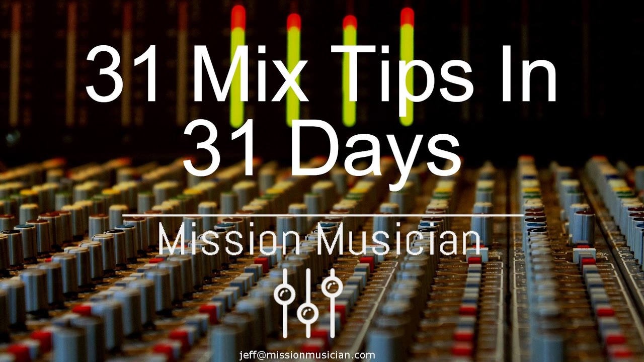 31 Mix Tips In 31 Days   Tip 26 Reverse Reverb