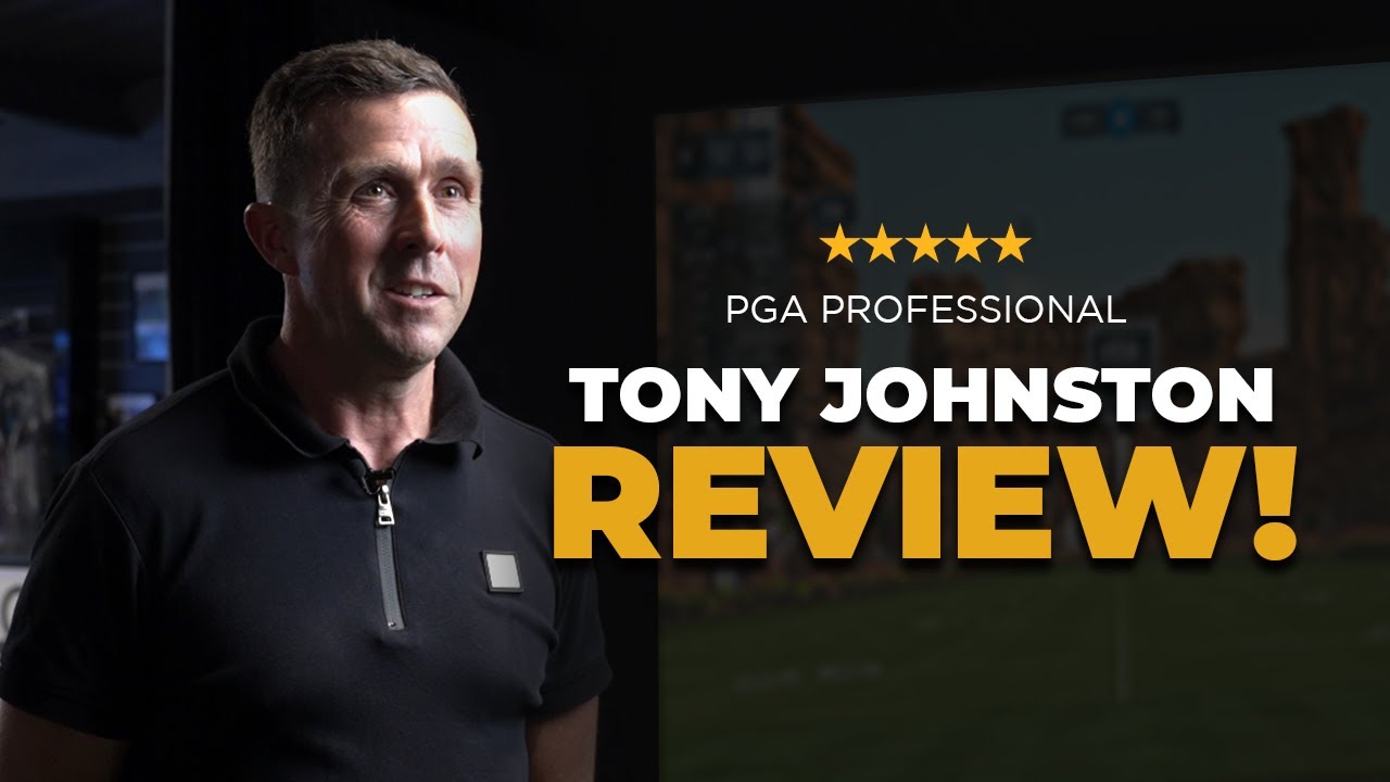 Tony Johnston PGA PRO SimSpace Testimonial 4K