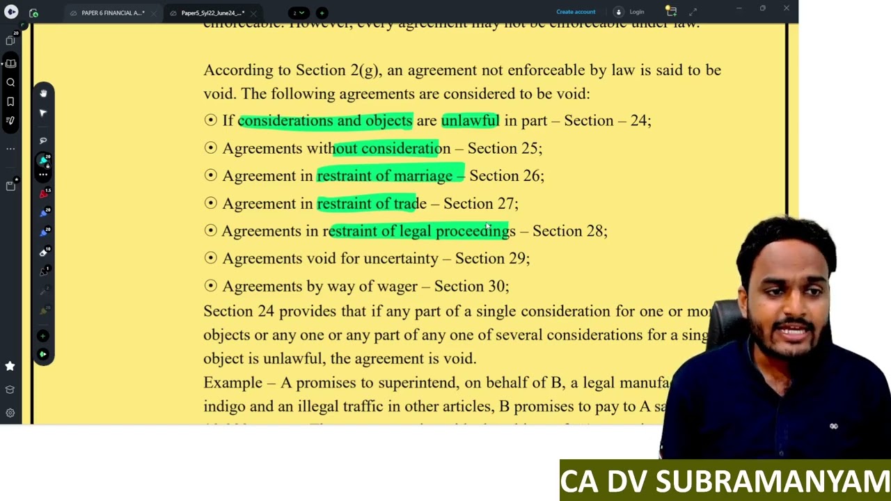 CMA MQP | MOCK QUESTION PAPER | CMA INTER LAW | JUNE 2024 EXAMS