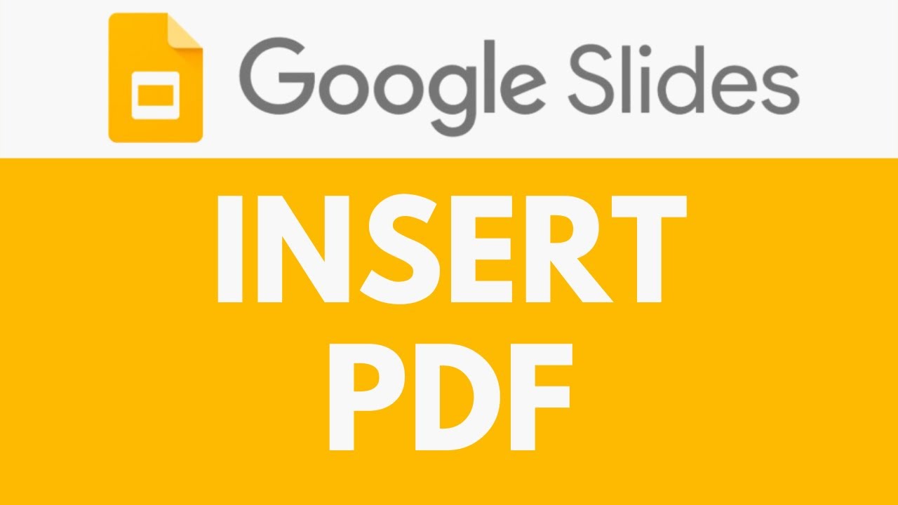 How To Insert PDF in Google Slides | Add Link to PDF Document | Google Slides Tutorial