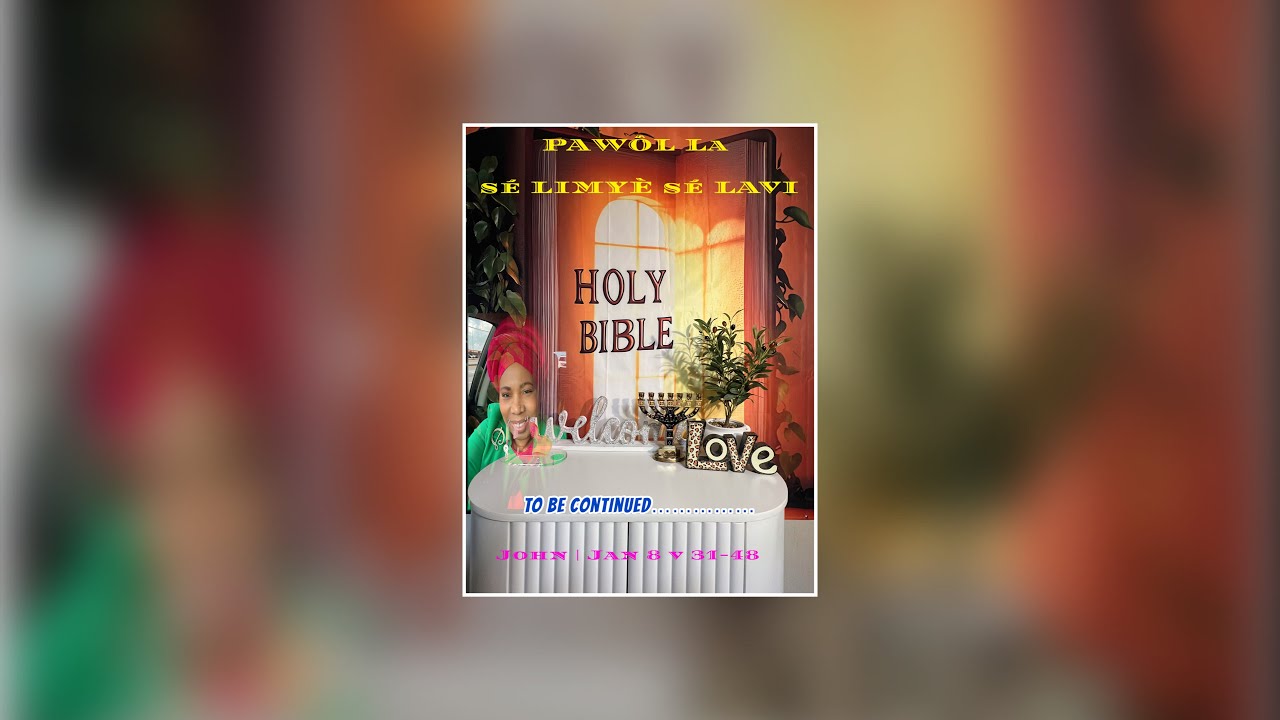 Prayer Hour Min Lévé | Pawôl La sé Limyè sé lavi is live! John 8 v31-47 TO BE CONTINUED……..