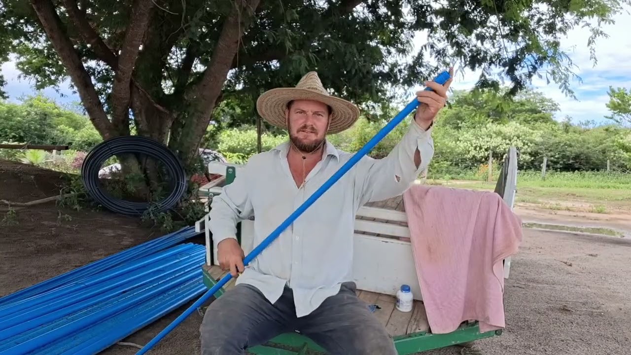 Continuando a irrigação e tive uma surpresa 