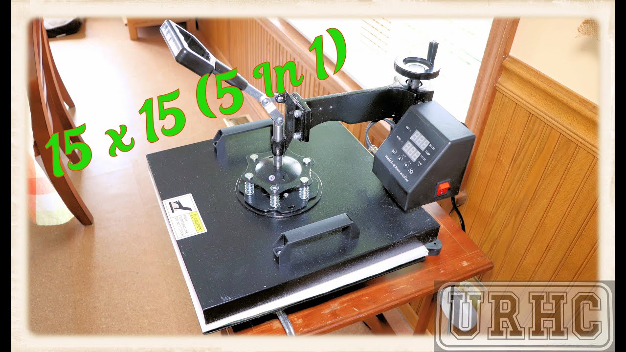 Trying The Lowest Cost 15 x 15 Swing Away Heat Transfer Press On Ebay