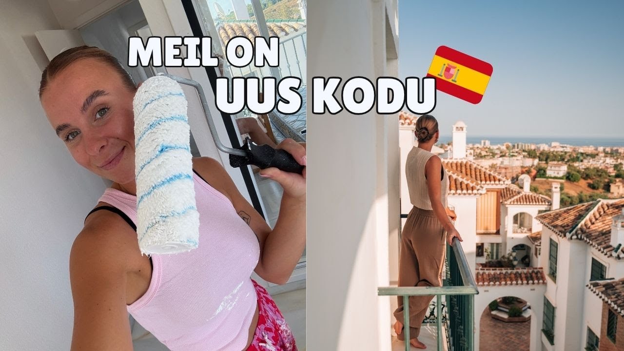 MEIL ON UUS KODU 🥳🧳🇪🇸│VLOG 47