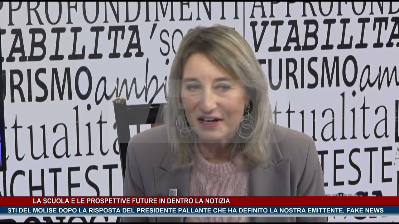 La scuola e le prospettive future in Dentro la notizia TG NEWS MOLISE DEL 05-02-26 - TRSP -