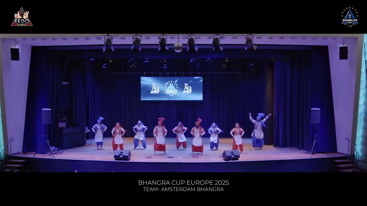 BHANGRA CUP EUROPE 2025 | AMSTERDAM BHANGRA