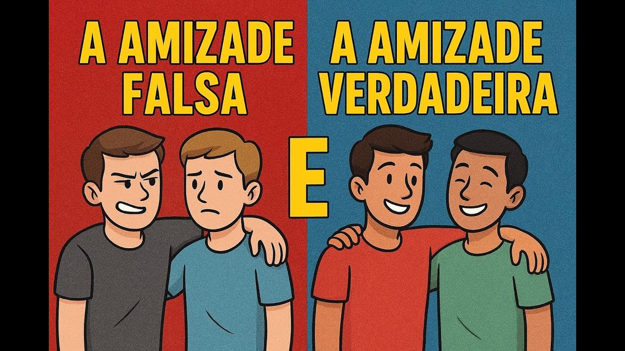 A AMIZADE FALSA E A VERDADEIRA