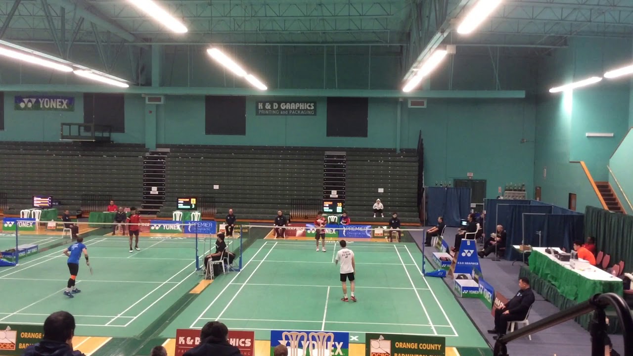 2019 BWF  US Challenge Tien Minh Nguyen vs Riki Takei