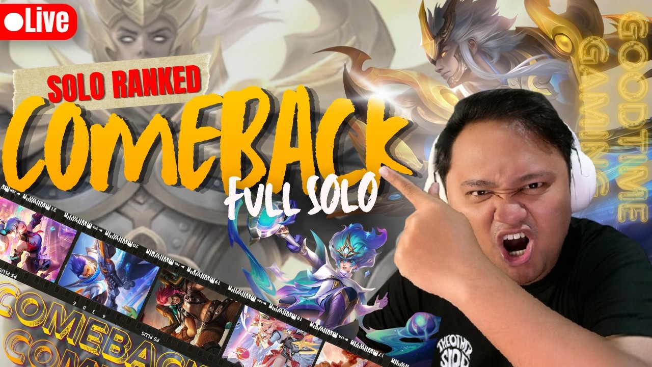 I'M BACK..!! SOLO RANK READY TO TAKE ON ANY CHALLENGE!!! - Cheap Topup www.GoodParisMan.com