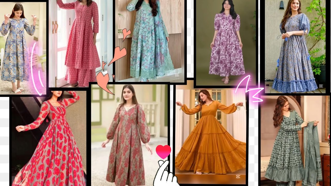 Trending winter frock design2025👗//latest girl frock design // new winter collection #viralvideo