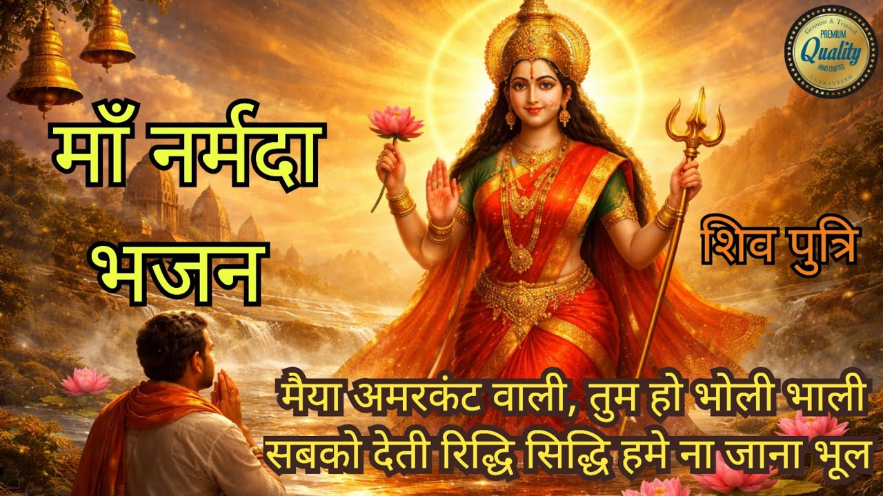 अभिमानी का नाम मिटाती खोती नाम निशान, मैया अमरकंट वाली तुम हो भोली भाली #Bhajan2026 नर्मदा भजन 🌼 