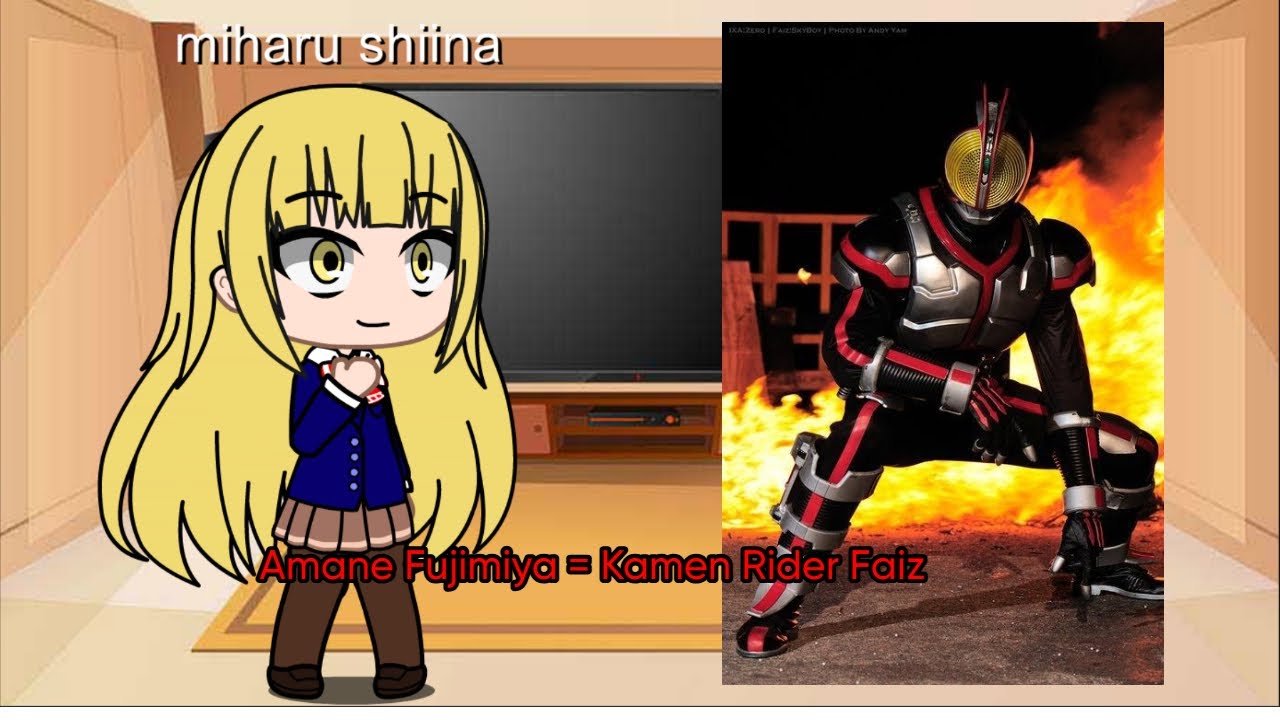 OTONARI NO TENSHI-SAMA - AMANE FUJIMIYA = KAMEN RIDER FAIZ