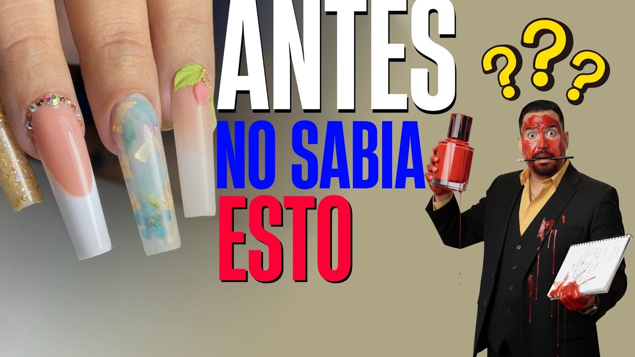 NO HAGAS Uñas SIN ANTES SABER ESTO (Arquitectura de Uñas) Clase #9