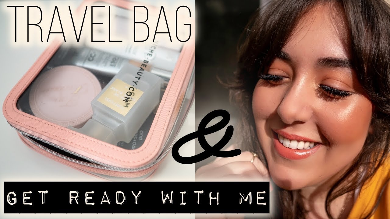 Get ready with me & Travel Make Up Bag Deutsch