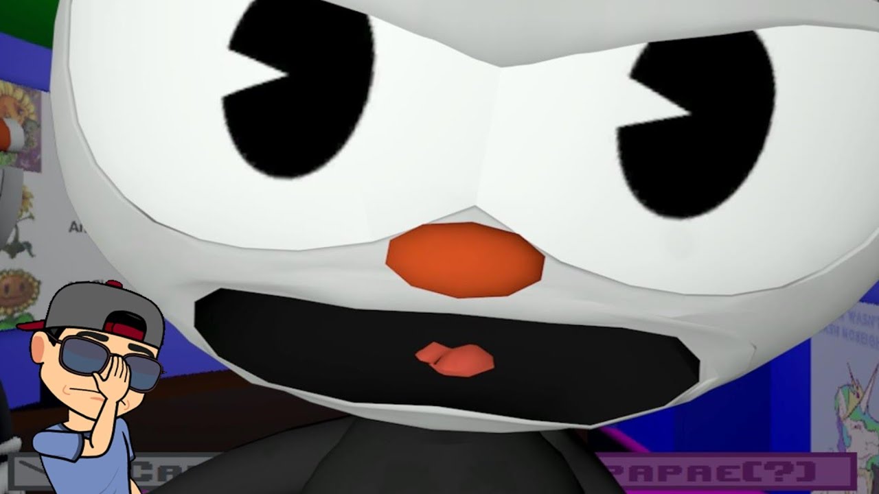 ONE NIGHT WITH CUPHEAD: REMASTERED | NORMAL, HARD AND ENVY MODE | FNAF FAN GAME 2020 (PARODY) |